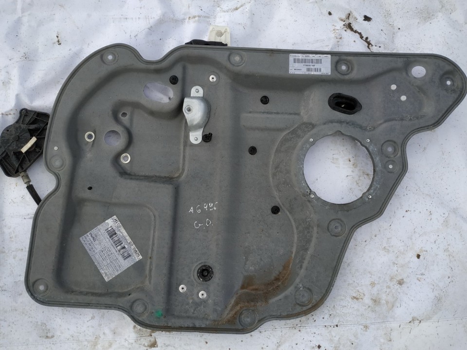 1T0839730F Volkswagen Touran 2003 Durvju loga pacēlājs - AIZMUGURE PA LABI