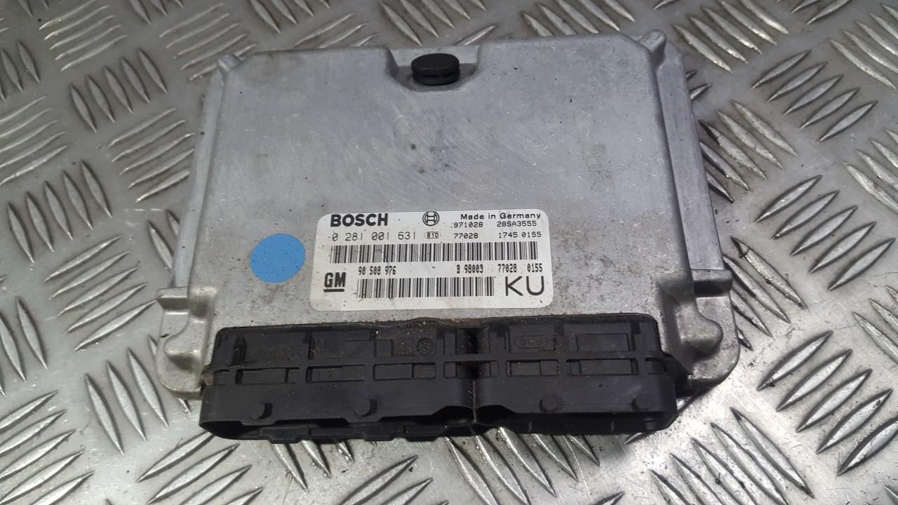0281001631 Opel Vectra 1998 ECU Engine Computer (Engine Control Unit)