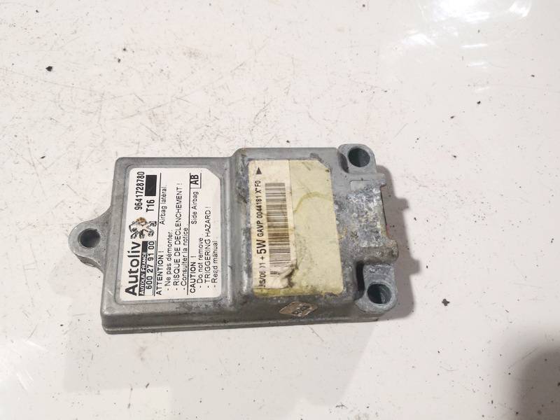 9641728780 Peugeot 206 2001 Блок управления AIR BAG