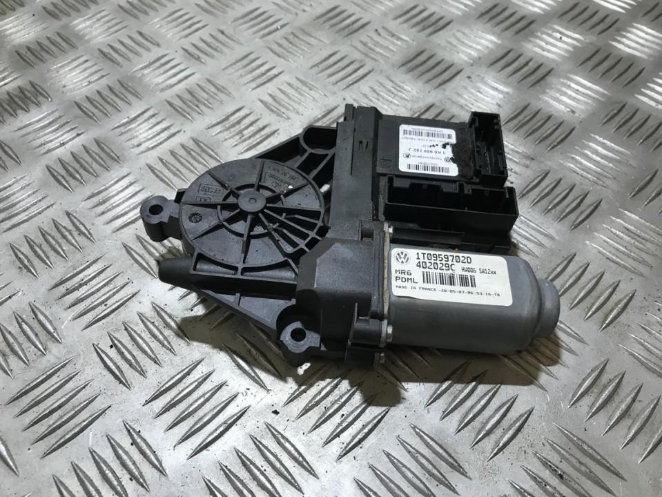 1T0959702D Volkswagen Touran 2008 Window Motor - FRONT RIGHT
