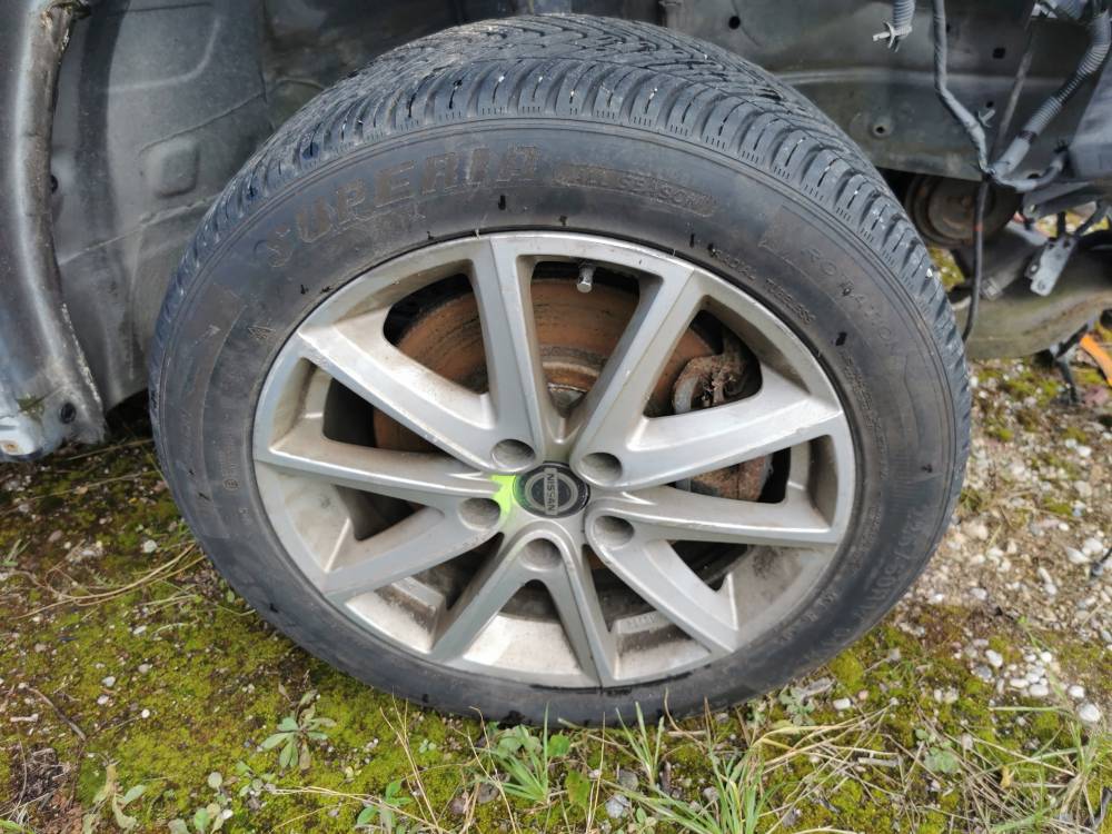 5X114.3 Nissan Murano 2006 Komplet Kół Zimowych R17