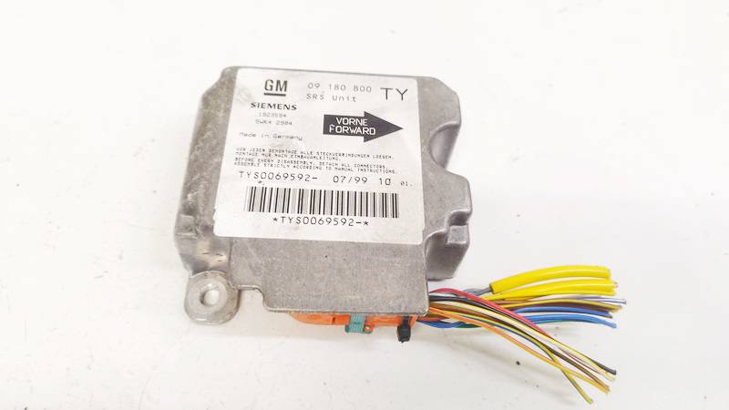 09180800 Opel Vectra 1999 Airbag crash sensors module