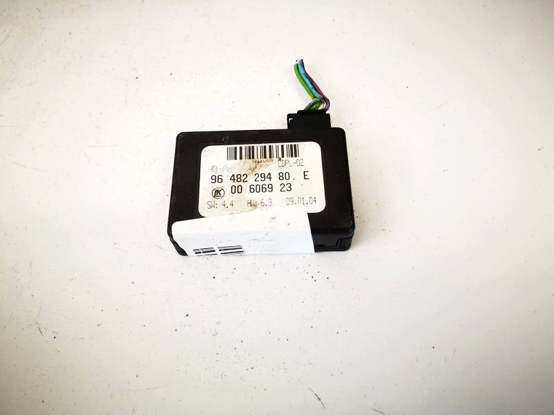 9648229480 Citroen C3 2003 Appareil de commande Détecteur Pluie