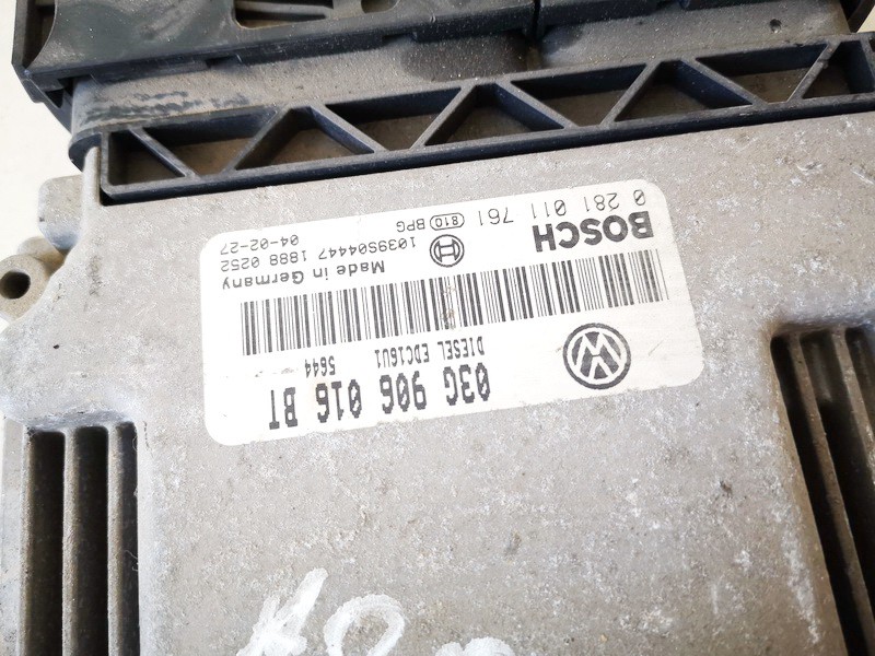 03G906016BT Volkswagen Touran 2004 ECU Engine Computer (Engine Control Unit) - Thumbnail 2
