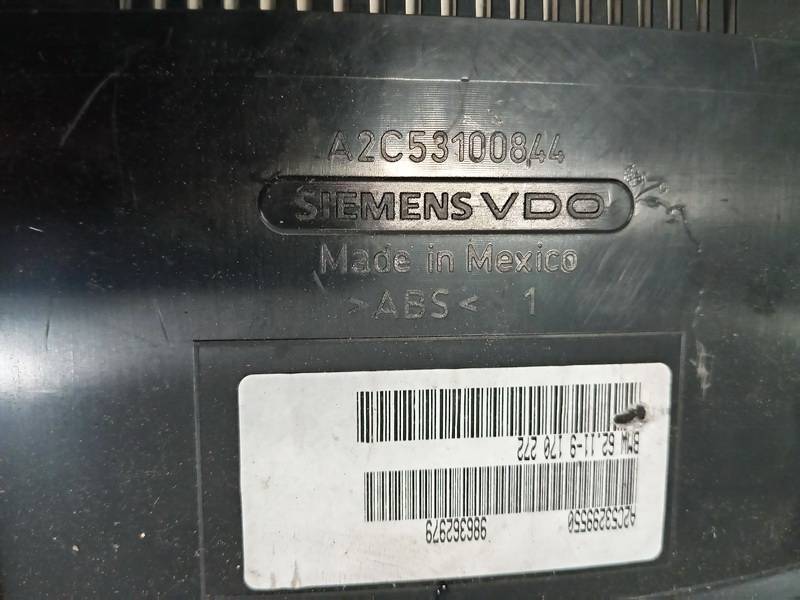 62119170272 BMW X5 2007 Speedometers - Cockpit - Speedo Clocks Instrument - Thumbnail 3