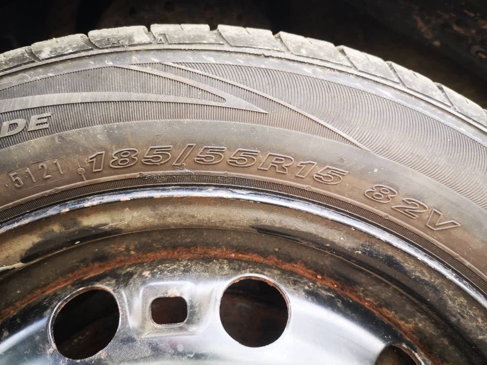 5X100 Subaru Impreza 2008 Felgen - Reifen  R15 - Thumbnail 3