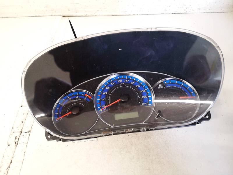 0357001 Subaru Forester 2008 Speedometers - Cockpit - Speedo Clocks Instrument