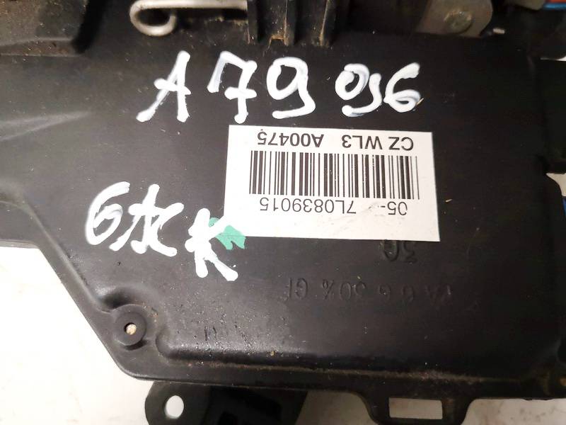 7L0839015 Skoda Octavia 2005 Door Lock Mechanism - REAR LEFT - Thumbnail 3