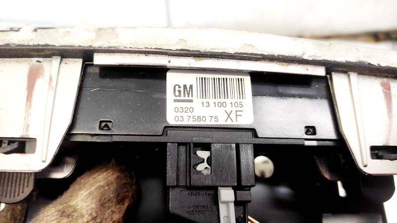 13100105XF Opel Zafira 2008 Hazard switch - Thumbnail 3
