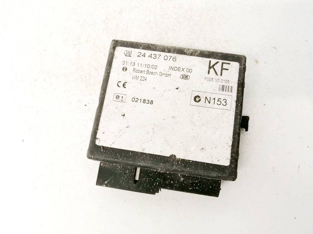 24437076 Opel Zafira 2003 Komforta bloks