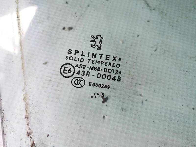 AS2 Peugeot 307 2006 Door-Drop Glass - FRONT RIGHT - Thumbnail 2