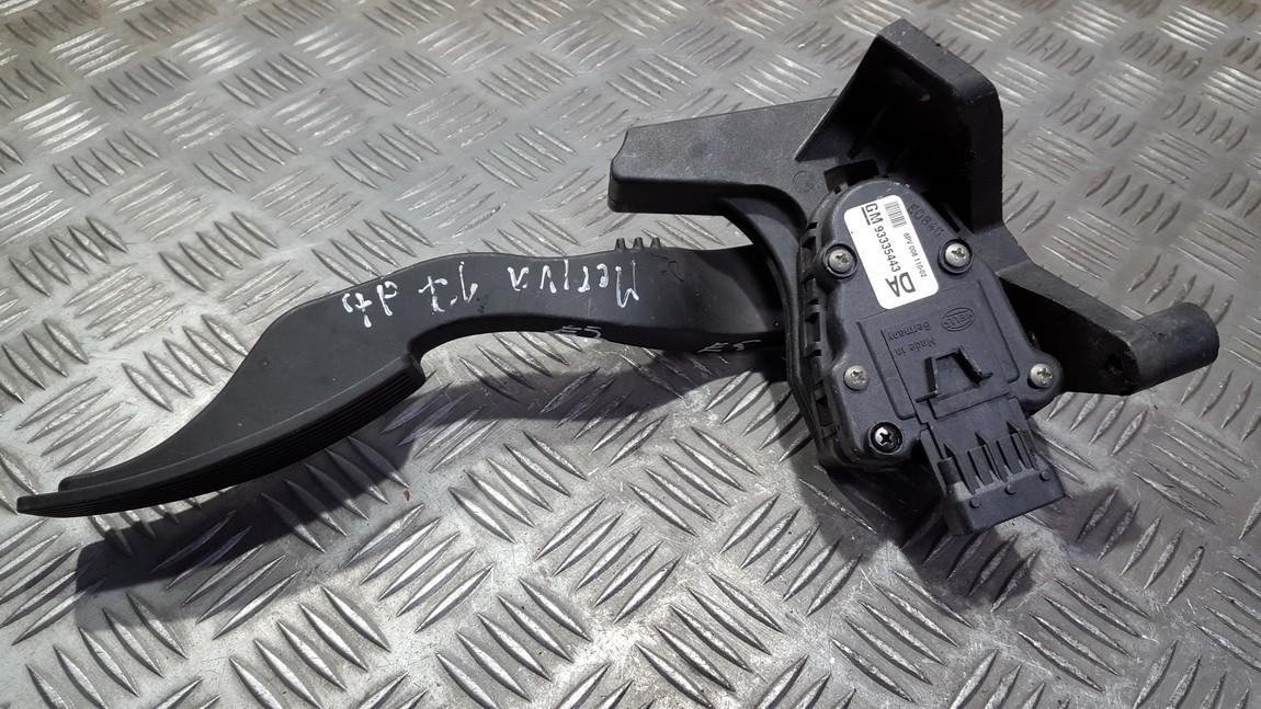 93335443DA Opel Meriva 2004 Accelerator throttle pedal (potentiometer)