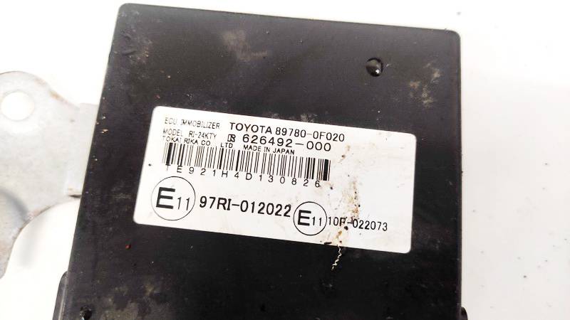 897800F020 Toyota Corolla Verso 2005 ECU Immobilizer antenna - Thumbnail 3