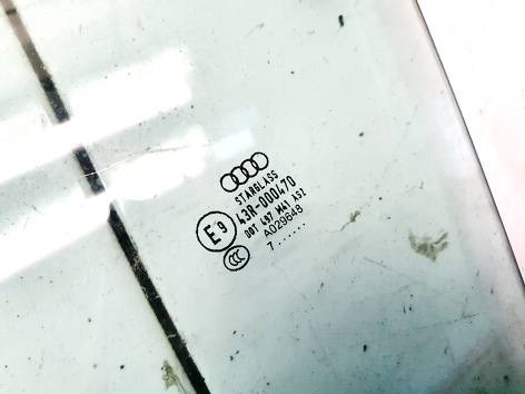 DOT497M41AS2 Audi TT 2008 Door-Drop Glass - FRONT LEFT - Thumbnail 2
