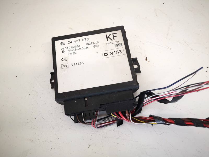 24437076 Opel Zafira 2002 General Module Comfort Relay (Unit)