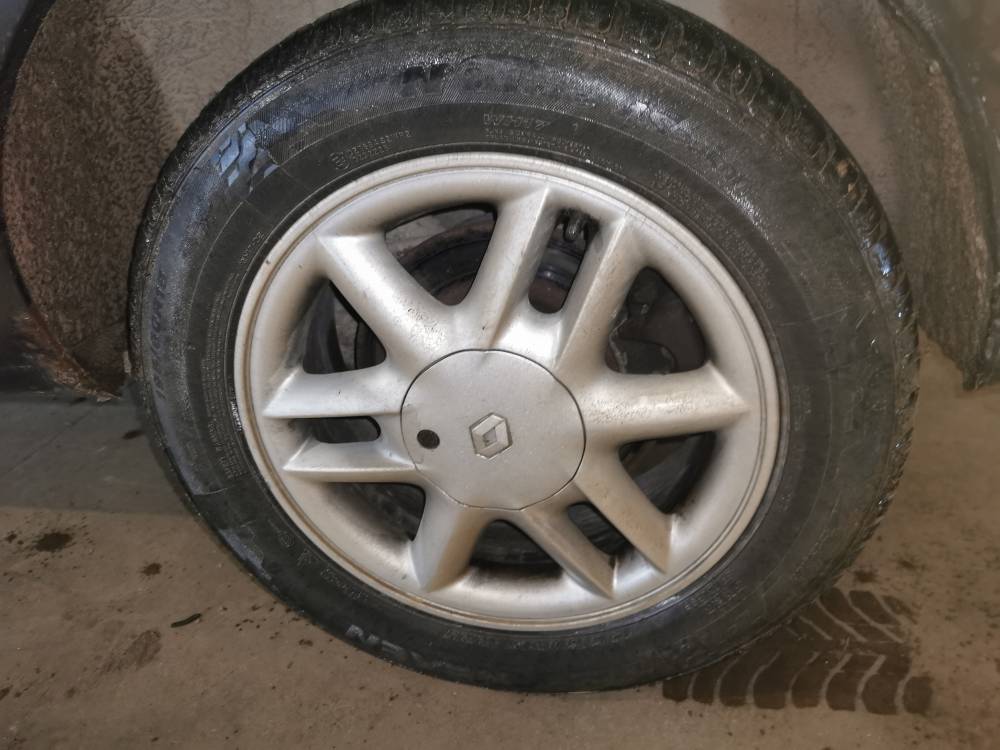 4X100 Renault Scenic 2002 Komplet Kół Zimowych R15 - Thumbnail 2