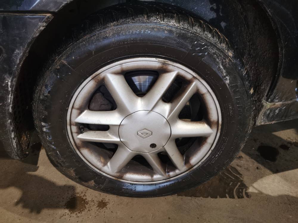 4X100 Renault Scenic 2002 Komplet Kół Zimowych R15 - Thumbnail 4