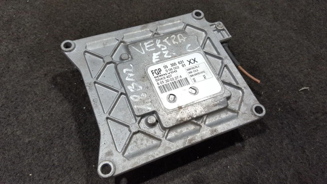 55355631 Opel Vectra 2003 Variklio kompiuteris - Thumbnail 2