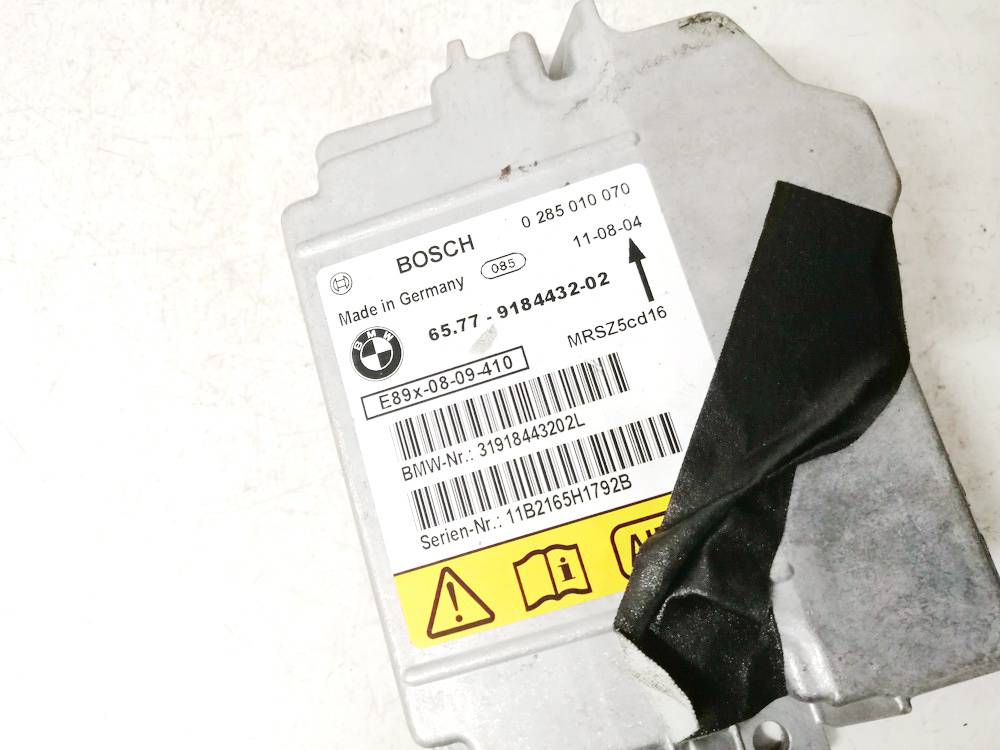 6577918443202 BMW 3-Series 2006 Airbag crash sensors module - Thumbnail 3