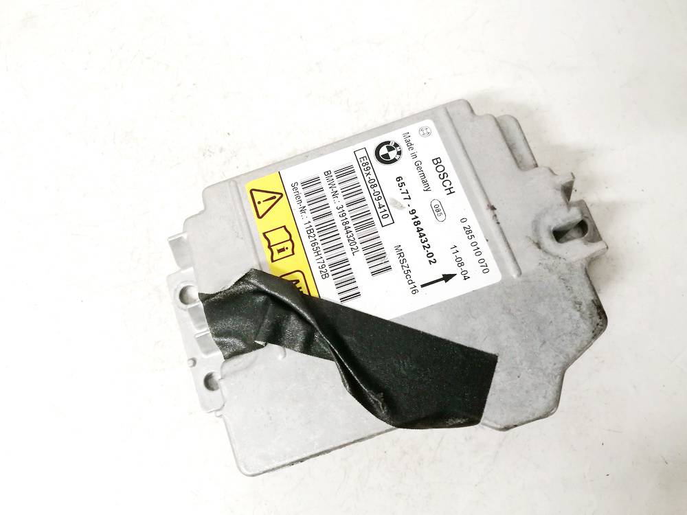 6577918443202 BMW 3-Series 2006 Airbag crash sensors module