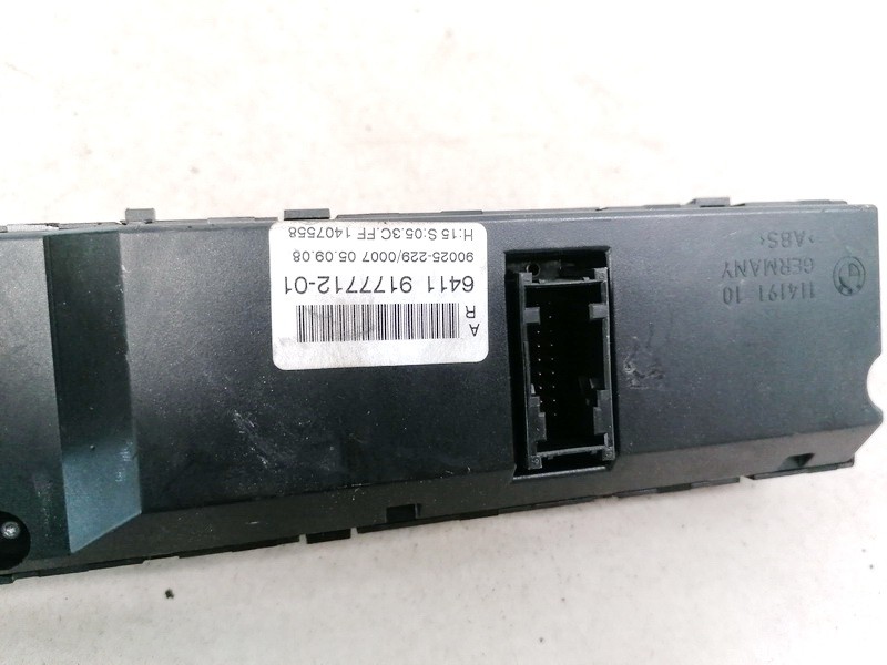 6411917771202 BMW 5-Series 2005 Heizungsbedienteil Klimabedienteil - Thumbnail 3