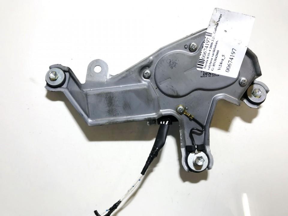 8513042060 Toyota RAV-4 2006 Silnik wycieraczki tylnej szyby - TYLNE - Thumbnail 2