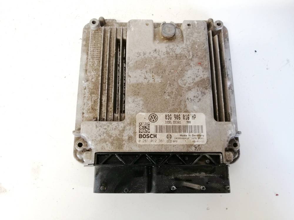 03G906016HP Volkswagen Touran 2006 Moottorin ohjainyksikkö