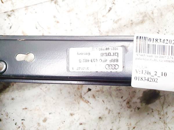 4F0839462B Audi A6 2007 Mécanisme Ascenseurs en Verre Ascenseur-Cristal Port Arrerie Droite - Thumbnail 3