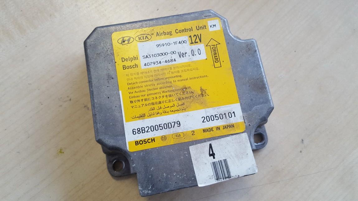 959101F400 Kia Sportage 2005 Airbag crash sensors module