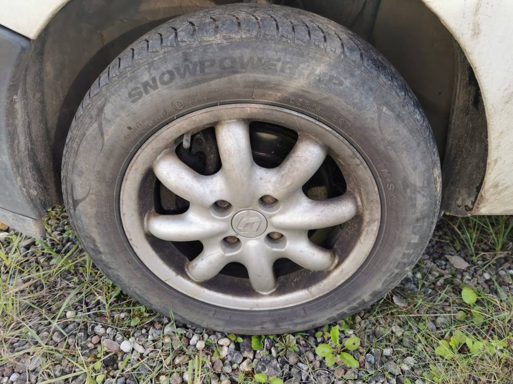 4X100 Renault Kangoo 2007 Jeu de roues pluie R14 - Thumbnail 3