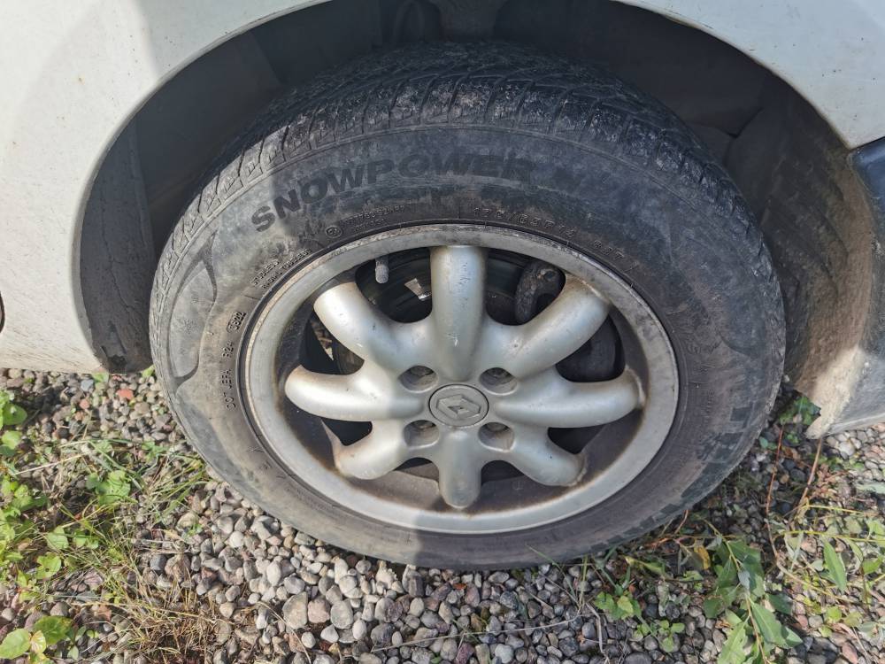 4X100 Renault Kangoo 2007 Jeu de roues pluie R14 - Thumbnail 4