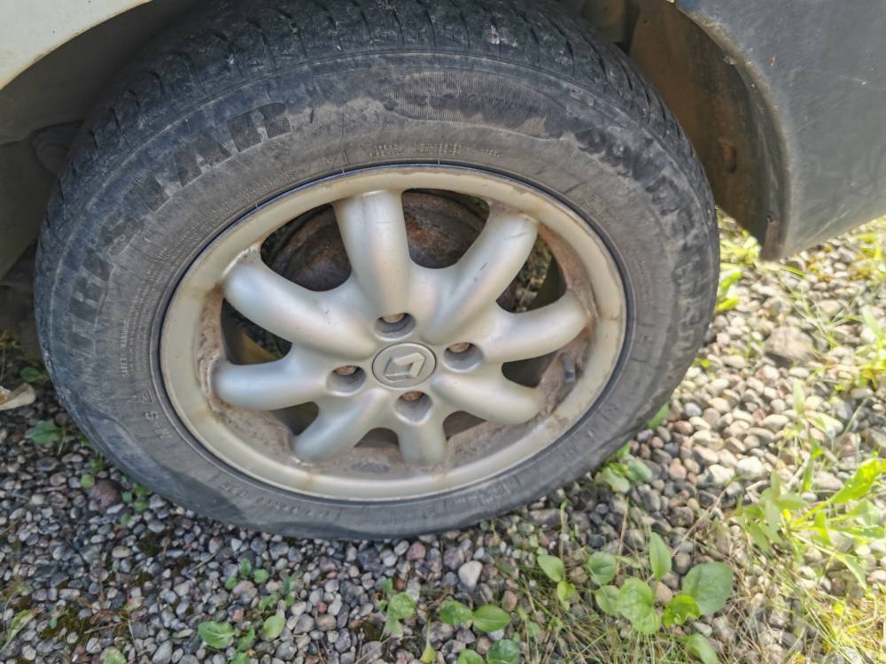 4X100 Renault Kangoo 2007 Wheels kit R14