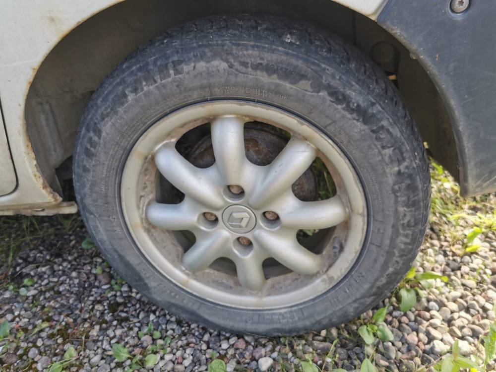 4X100 Renault Kangoo 2007 Jeu de roues pluie R14 - Thumbnail 2