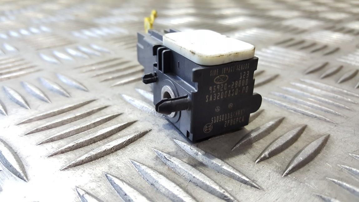 9592028000 Hyundai Santa Fe 2008 Czujnik poduszki powietrznej SRS