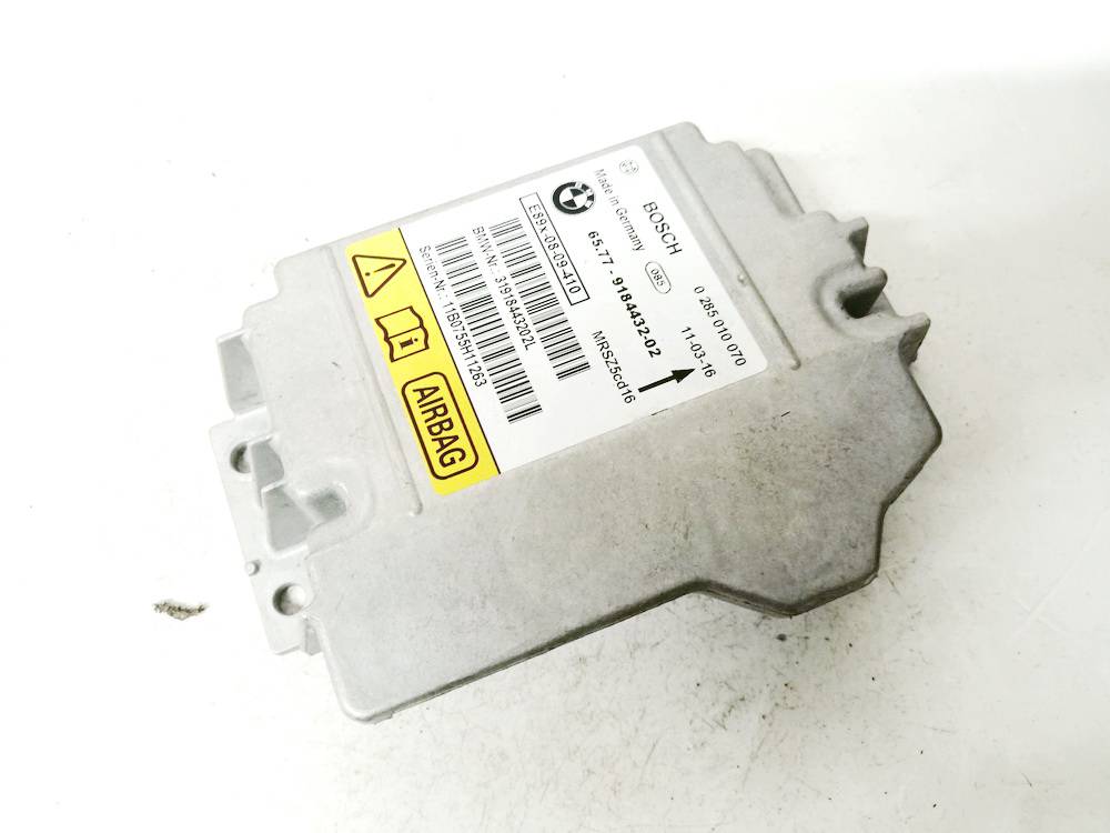 6577918443202 BMW 3-Series 2006 Airbag crash sensors module
