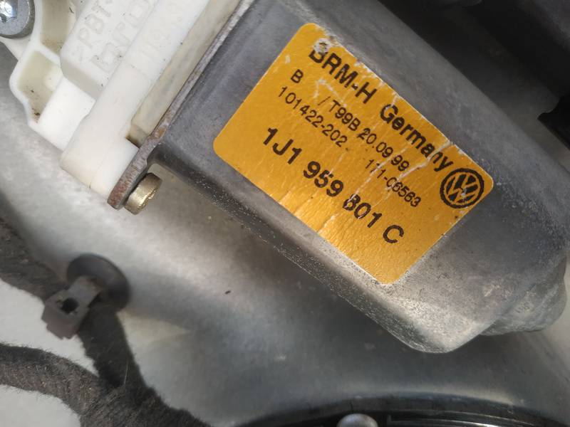1J1959801C Volkswagen Bora 1999 Window Motor - FRONT LEFT - Thumbnail 2