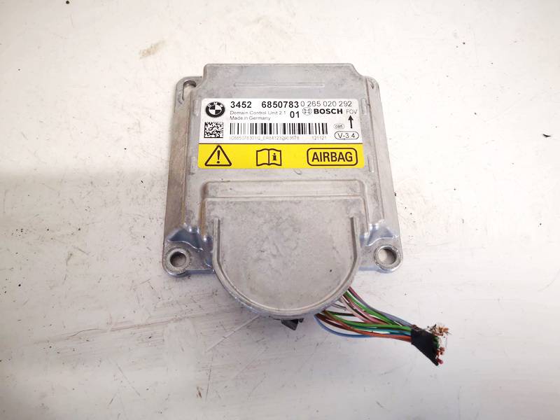 34526850783 BMW 5-Series 2012 CALCULATEUR AIRBAG