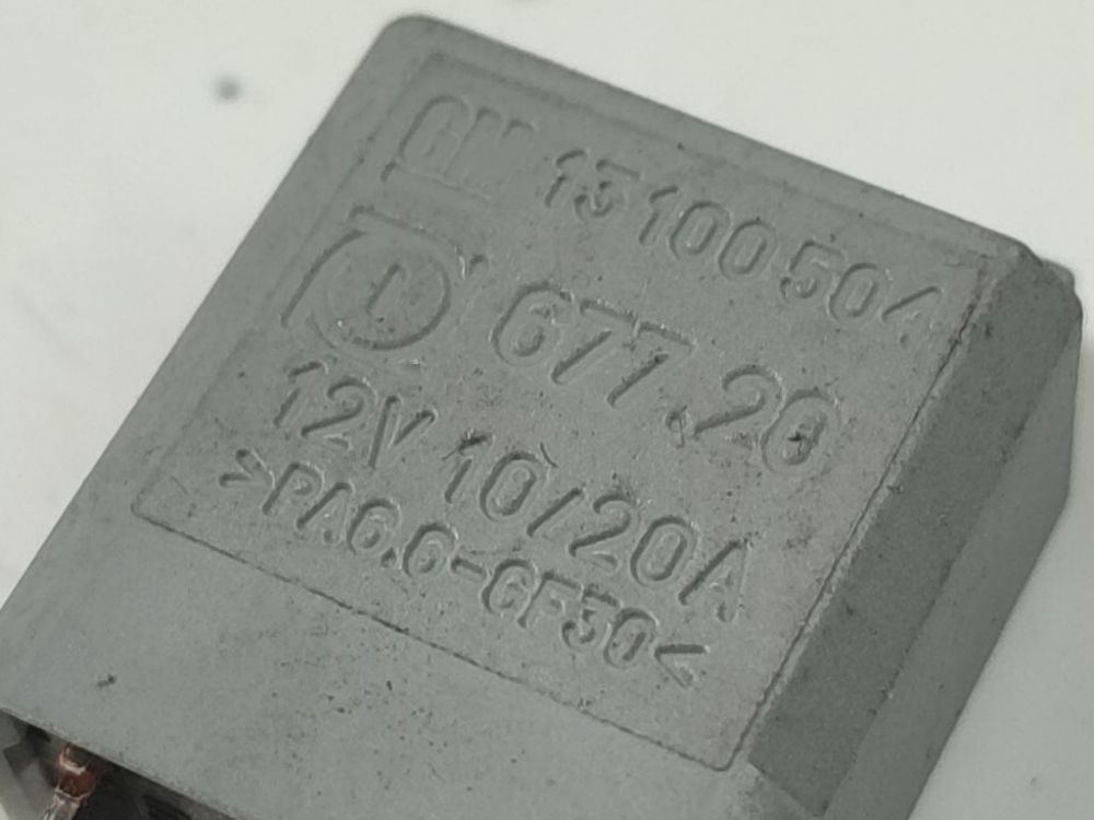 13100504 Opel Meriva 2006 Relay module - Thumbnail 4