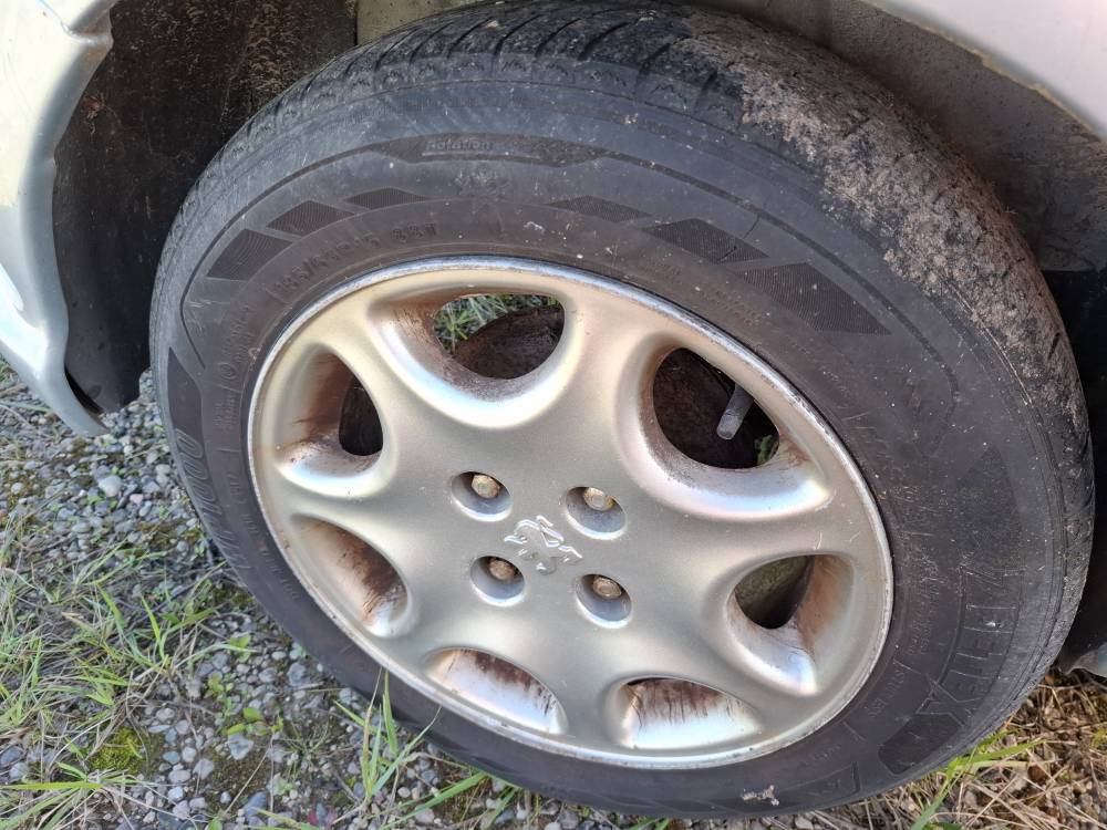 4X108 Peugeot 206 2001 Komplet Kół Zimowych R15 - Thumbnail 2