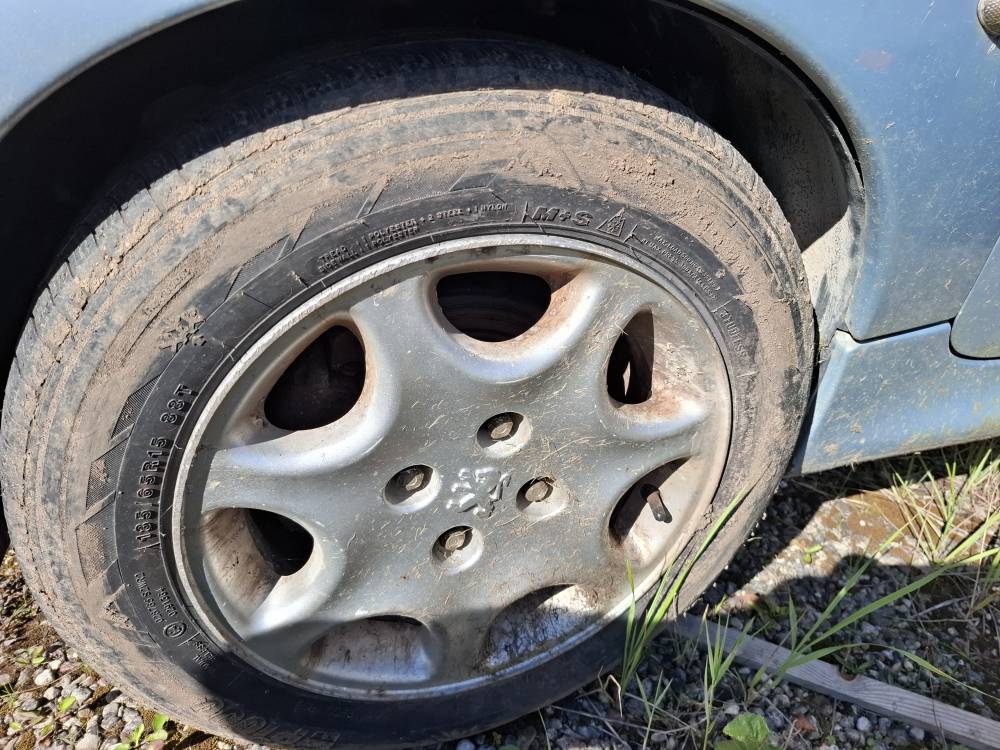 4X108 Peugeot 206 2001 Komplet Kół Zimowych R15 - Thumbnail 4