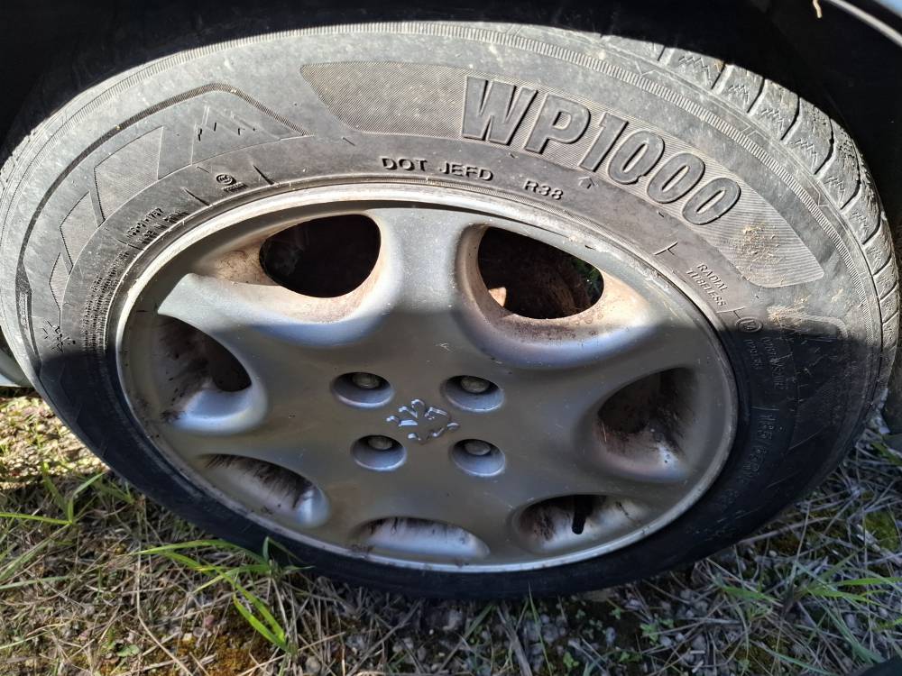 4X108 Peugeot 206 2001 Komplet Kół Zimowych R15 - Thumbnail 3