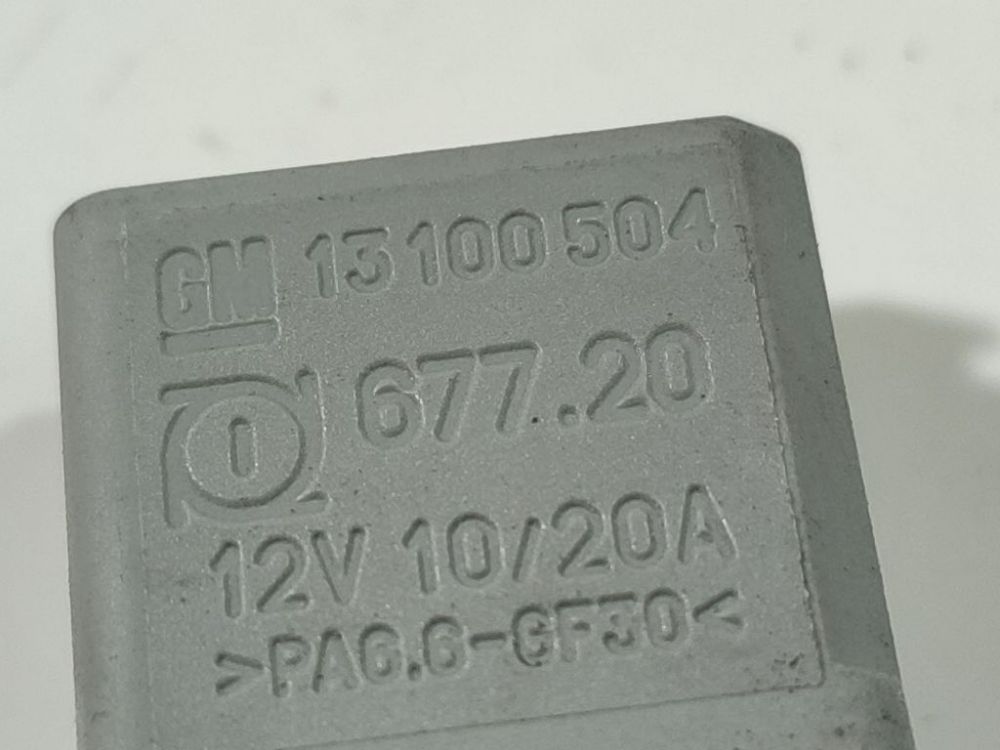 GM13100504 Peugeot 307 2006 Relais, Arbeitsstrom - Thumbnail 4