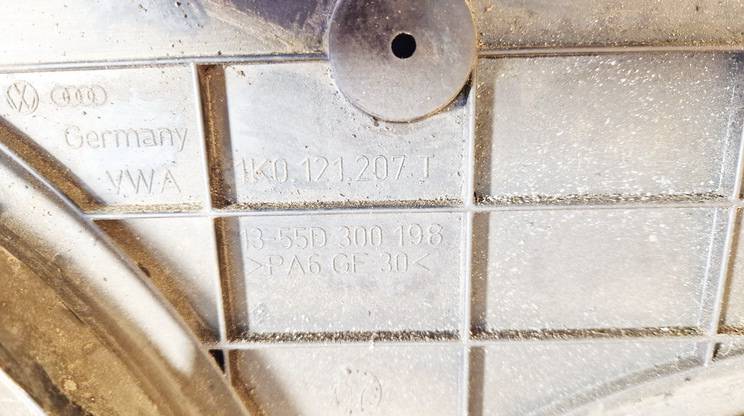 1K0121207T Volkswagen Passat 2007 Diffuser, Radiator Fan - Thumbnail 3