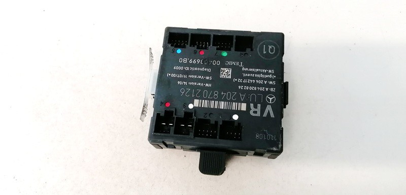 A2048702126 Mercedes-Benz C-CLASS 2008 Porte Unité de contrôle