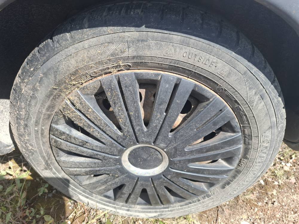 4X100 Opel Combo 2007 Komplet stalowych felg R15