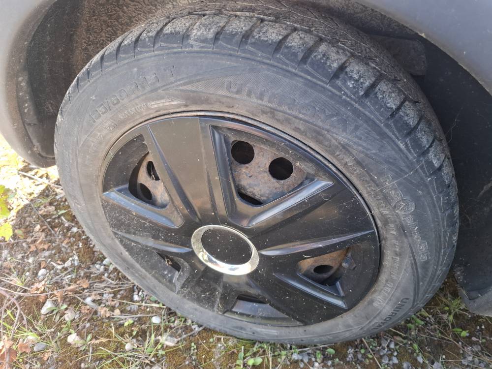 4X100 Opel Combo 2007 Komplet stalowych felg R15 - Thumbnail 6