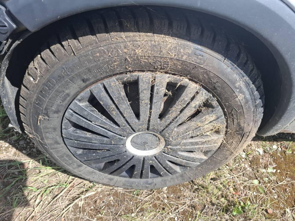 4X100 Opel Combo 2007 Komplet stalowych felg R15 - Thumbnail 2