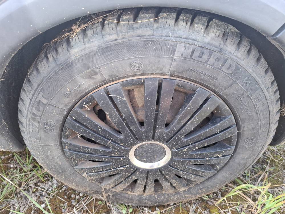 4X100 Opel Combo 2007 Komplet stalowych felg R15 - Thumbnail 4