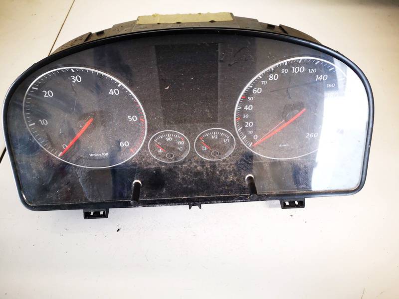 1T0920872A Volkswagen Touran 2005 Speedometers - Cockpit - Speedo Clocks Instrument