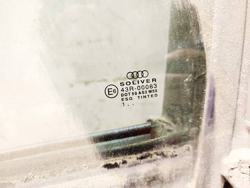 AS2 Audi A6 2002 Door-Drop Glass - FRONT LEFT - Thumbnail 2